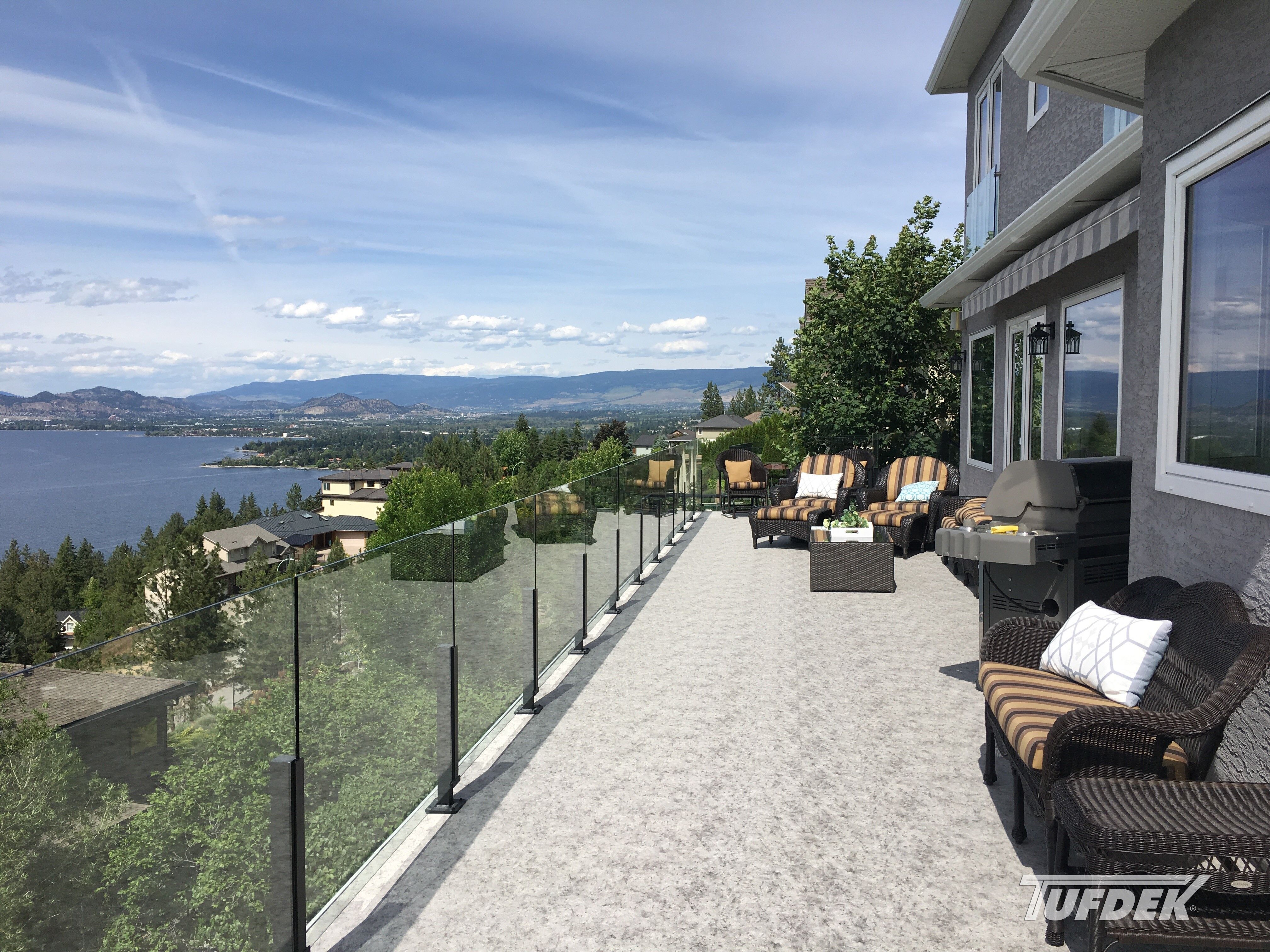 Tufdek balcony vinyl flooring