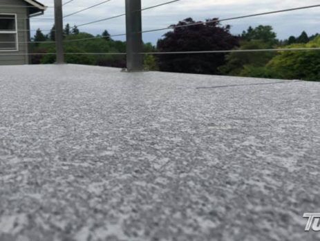 Tufdek vinyl deck surface - view from deck surface