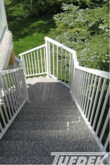 Vinyl on Stairs