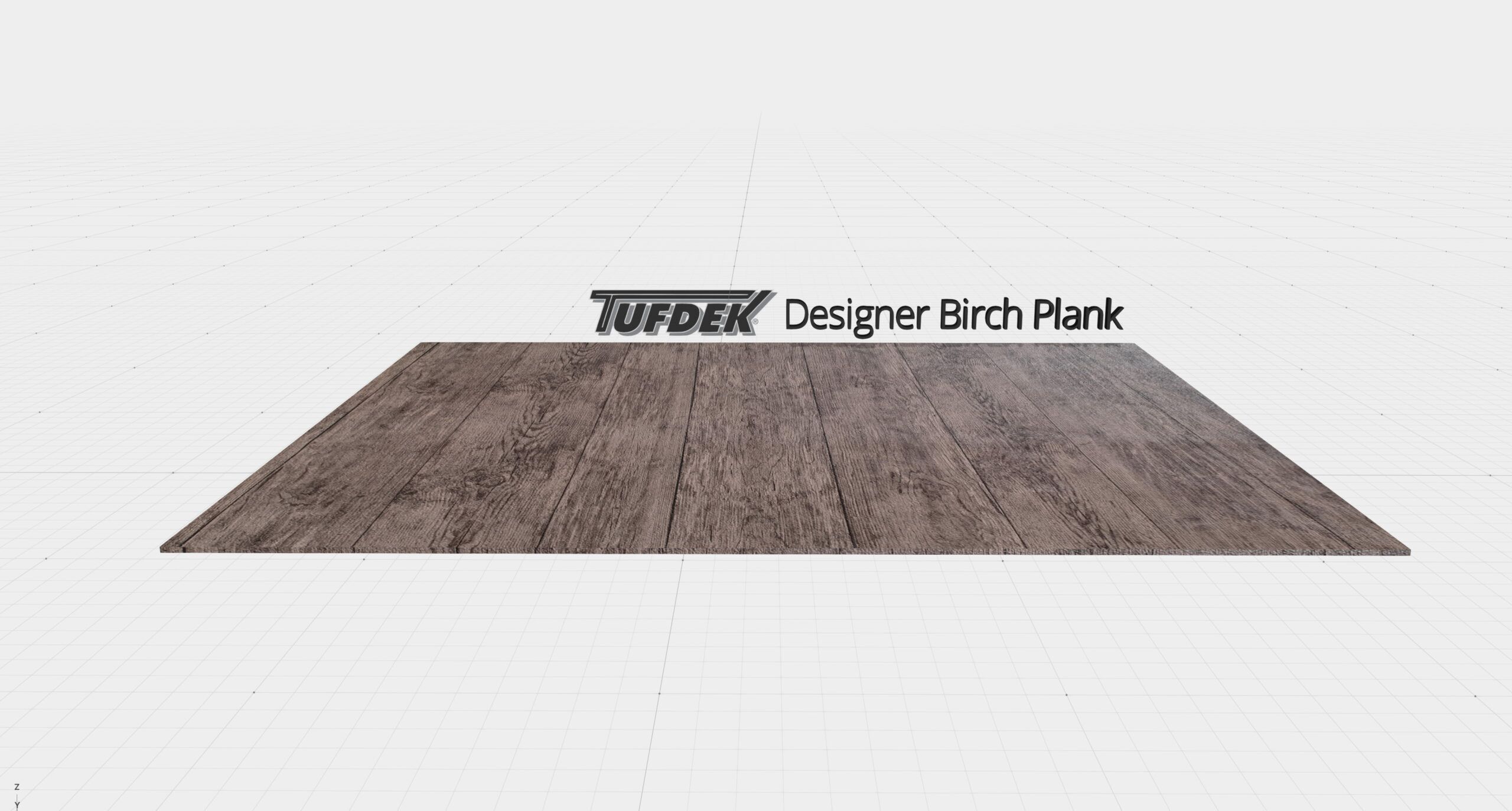 Tufdek Designer Birch Plank AR vinyl sample