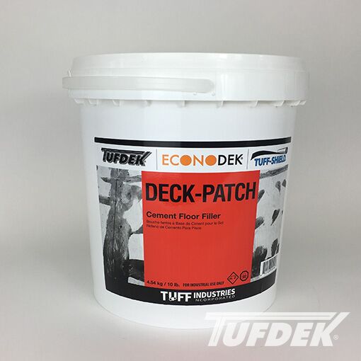deckpatch-product 10lb Deck Patch Cement Floor Filler for PVC Membrane Installation