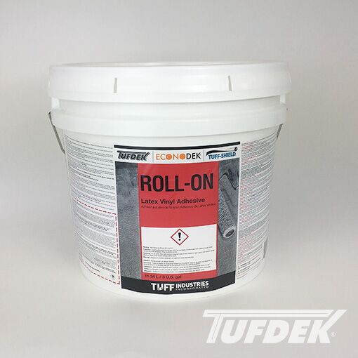 rollon-product Roll-On Latex Vinyl Adhesive for Tufdek Waterproof Vinyl Decking