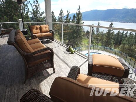 Tufdek Designer Driftwood Vinyl Decking