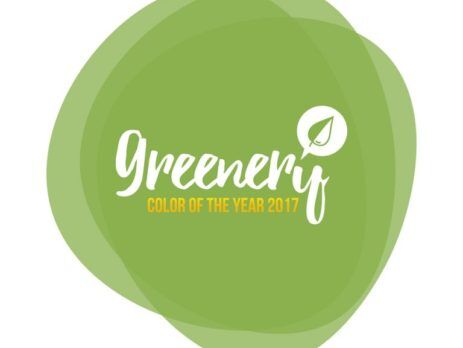 “Greenery” color of the year 2017 logo