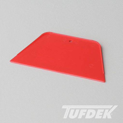 Red plastic spreader tool