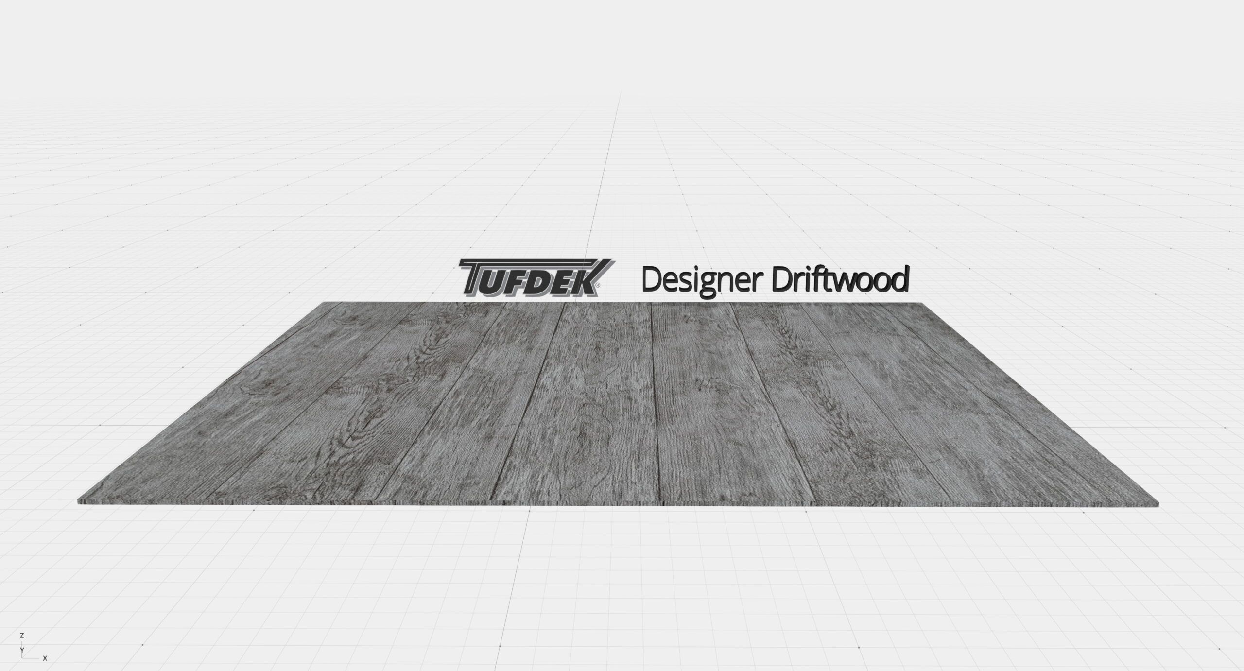 Tufdek Designer Driftwood AR vinyl sample